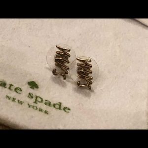 Kate Spade Mrs earrings